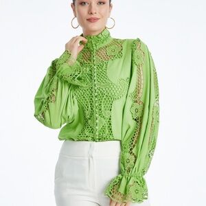 Serpil Made in Turkey Ladies Long Sleeve Blouse